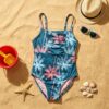 p112-girls Palm Horizon Girls Swimsuit P112 مايوه أفق النخيل للبنات