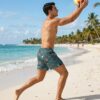 The Deep Blue SwimShorts  P170 مايوه أزرق عميق
