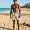 p191-2 The Sunrise Horizon SwimShorts P191 مايوه أفق الشروق