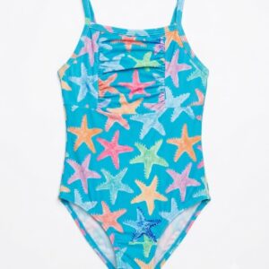 Tropical Starfish Girls Swimsuit P194 مايوه نجم البحر للبنات