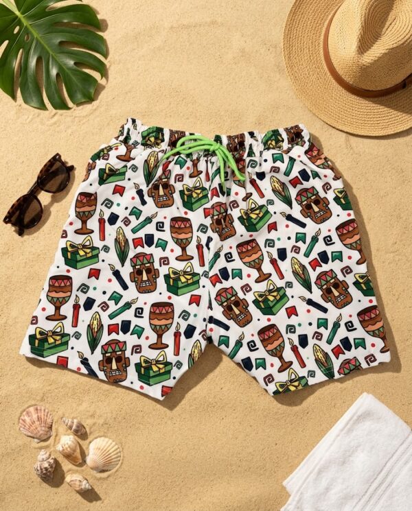 p197 The Tiki Festival SwimShorts P197 مايوه مهرجان التيكي