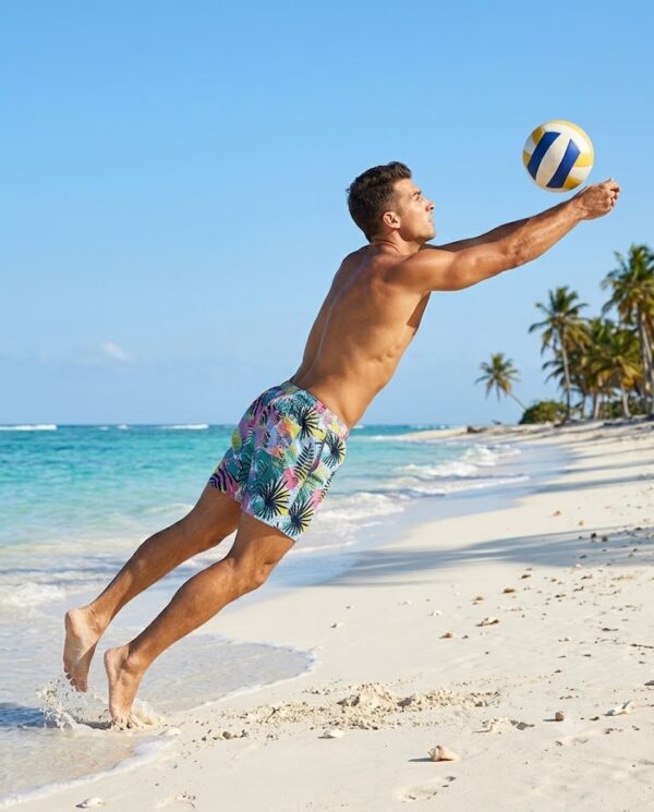p200-3 The Paradise Leaf SwimShorts P200 مايوه ورقة الجنة