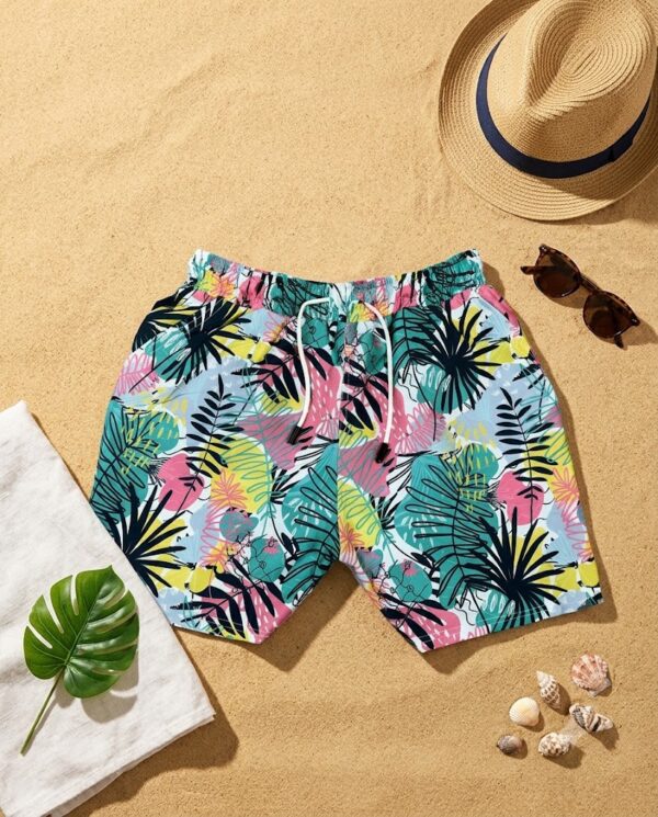 p200 The Paradise Leaf SwimShorts P200 مايوه ورقة الجنة
