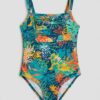 p201-girls Island Pop Girls Swimsuit P201 مايوه موجة المرح للبنات