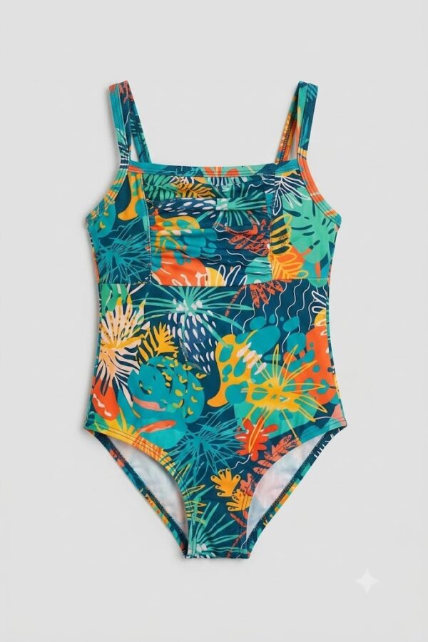 p201-girls Island Pop Girls Swimsuit P201 مايوه موجة المرح للبنات