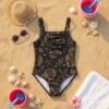 p202-girls Sunlit Sands Girls Swimsuit P202 مايوه النجوم الذهبية للبنات