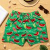 Watermelon Party SwimShorts P168  مايوه بطيخ فريش