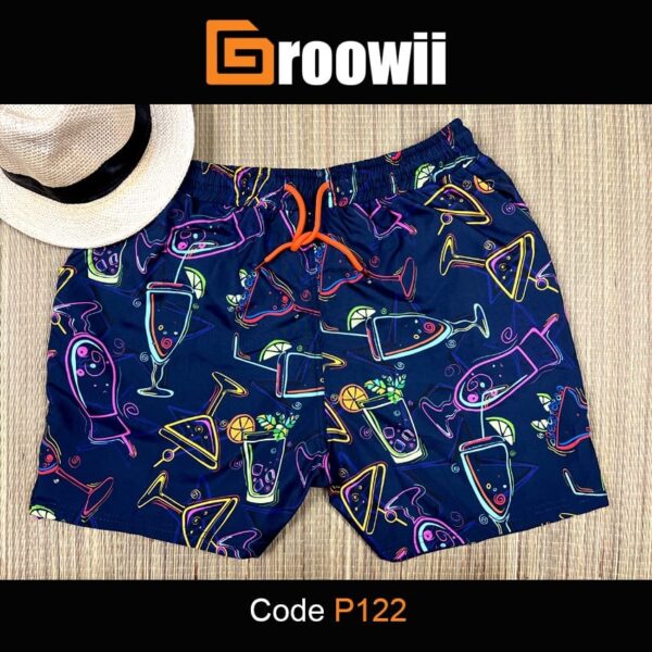 Summer Siesta SwimShorts P122  مايوه استرخاء الصيف